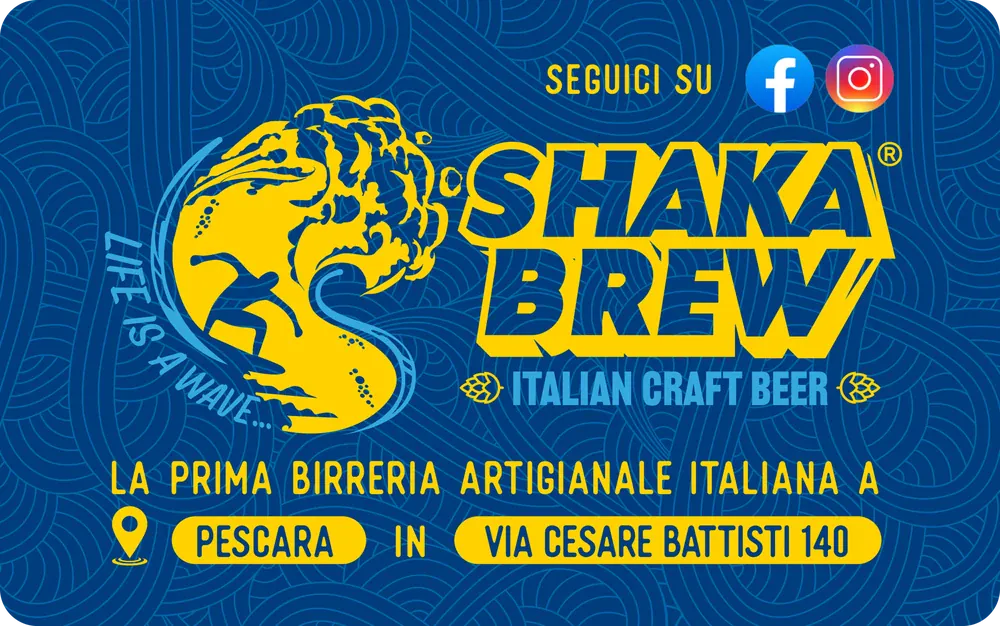 La Tessera Fedeltà di Shaka Brew