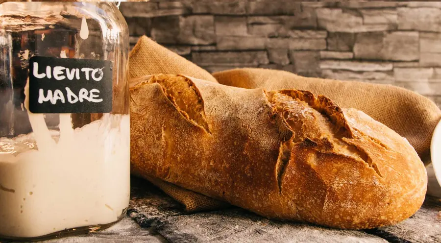 Pane a lievito madre del Panificio Frusconi