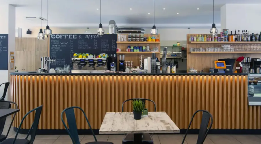 Il bancone autentico di Urban Coffee Lab a Trento