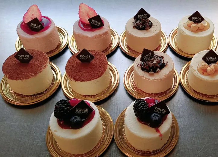 Monoporzioni di pasticceria Dolce Gelato